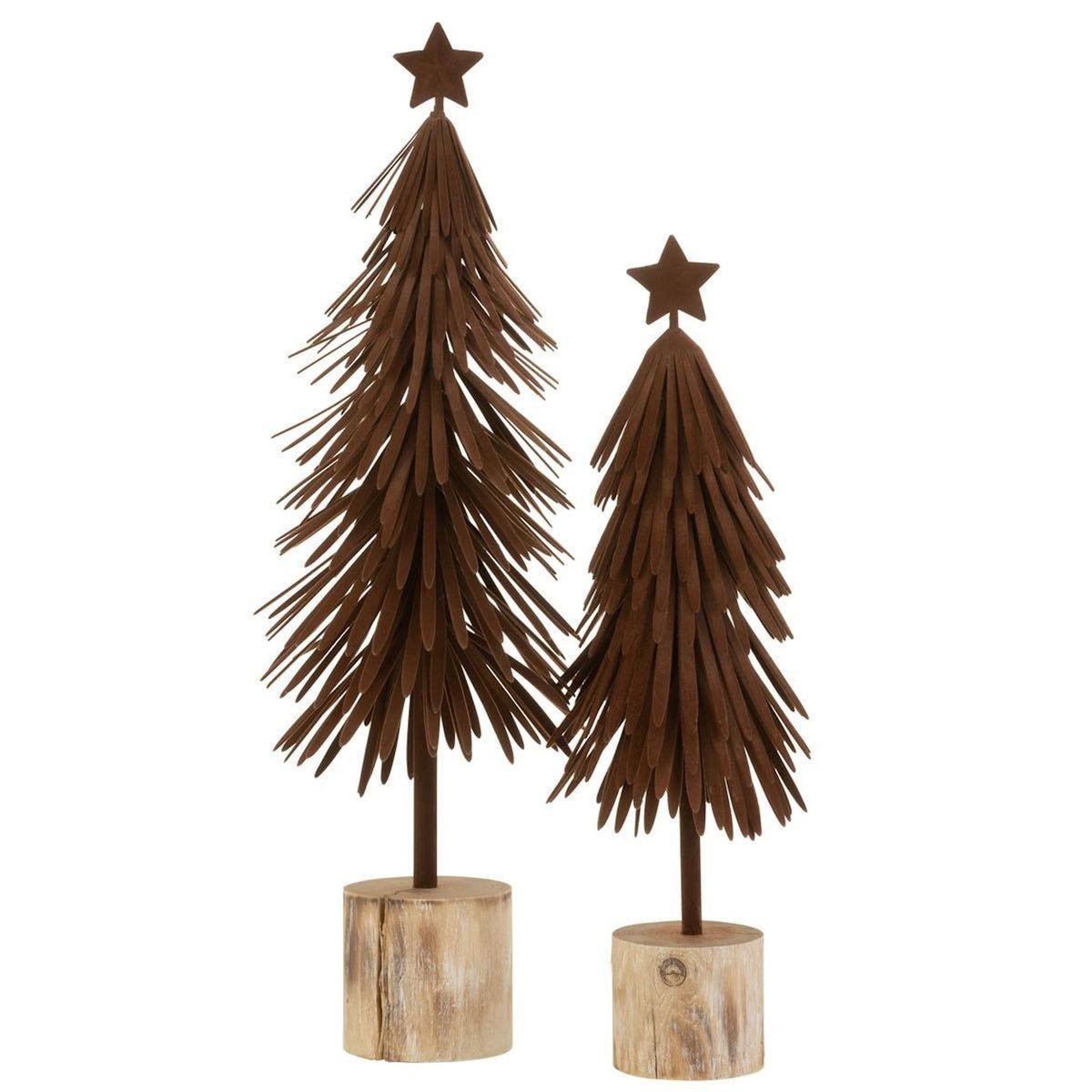 Paris Prix Sapin de Noël à Poser  Sur Pied  39cm Marron