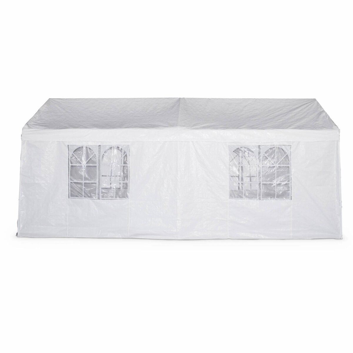 SWEEEK Tente de réception - Burdigala 3x6m -  Blanc. connecteurs métal. tente de jardin idéale pour réception. pavillon.  chapiteau ou tonnelle. totalement refermable.