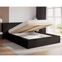 Voir la diapositive 2 : BEST MOBILIER Eros - lit coffre - 180x200 cm - sommier inclus - en velours