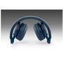 Voir la diapositive 2 : Muse Casque bluetooth sans fil supra-aural bleu - M 276 BTB