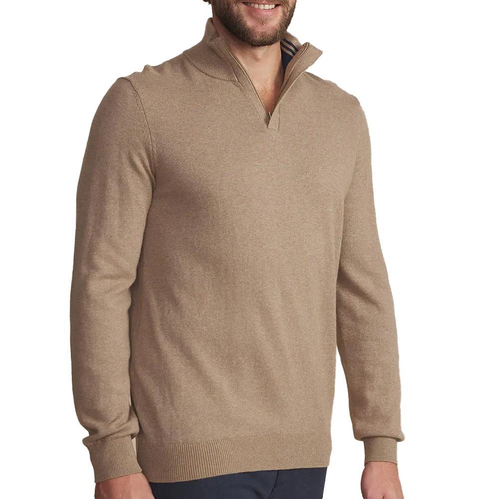 TBS Pull beige homme tbs malikcam. Coloris disponibles : Beige
