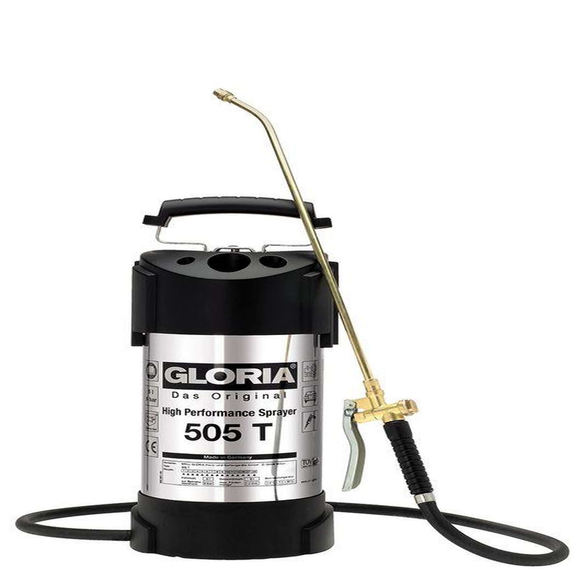 CENTRALE BRICO Pulvérisateur haute performance en acier inoxydable 505T - 5L