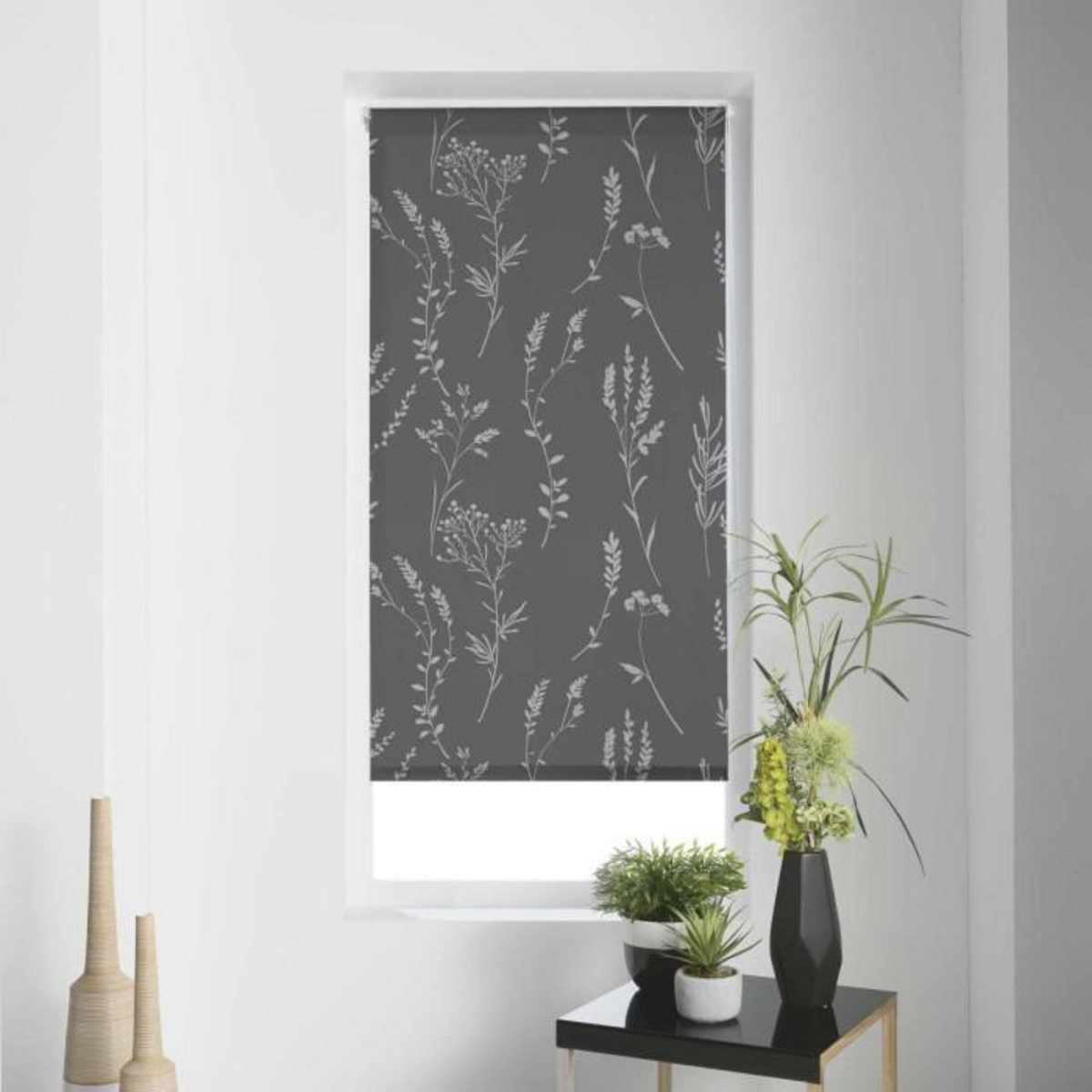 Paris Prix Store Enrouleur Tamisant  Forelista  60x180cm Anthracite