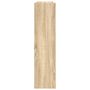 Voir la diapositive 5 : VIDAXL Etagere a chaussures chene sonoma 80x25x100cm bois d'ingenierie