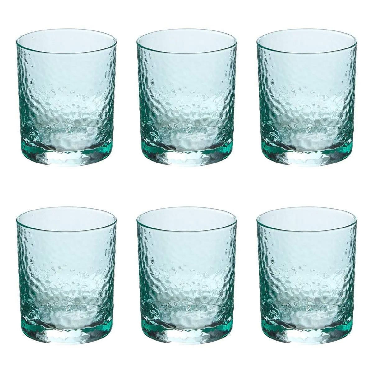 SECRET DE GOURMET Lot de 6 Gobelets Bas  Celia  31cl Vert Menthe
