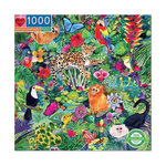 Eeboo Puzzle Eeboo Amawon Rainforest 1000 pièces