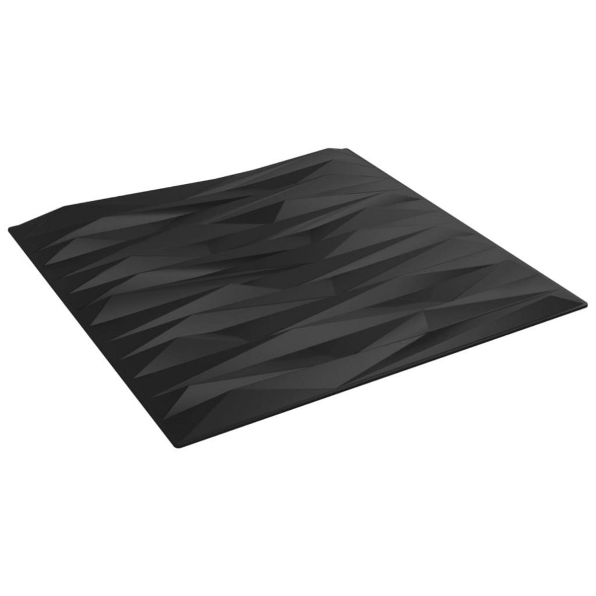 VIDAXL Panneaux muraux 24 pcs noir 50x50 cm XPS 6 m^2 pierre
