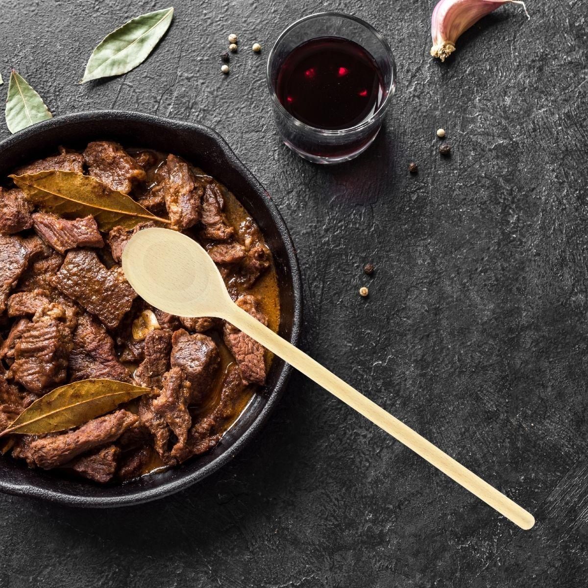 Fackelmann Cuillère de cuisine en bois 30 cm Fackelmann Wood Edition