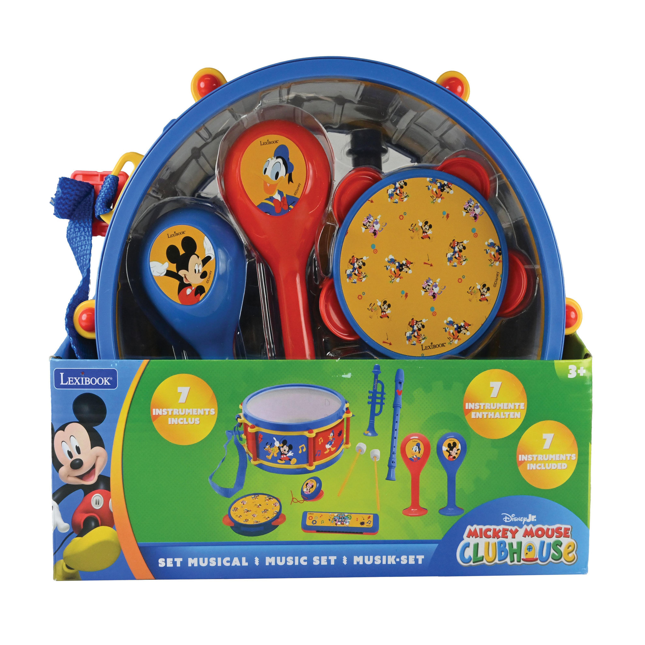Voir la diapositive 3 : Lexibook Set Musical 7pcs Mickey Mouse