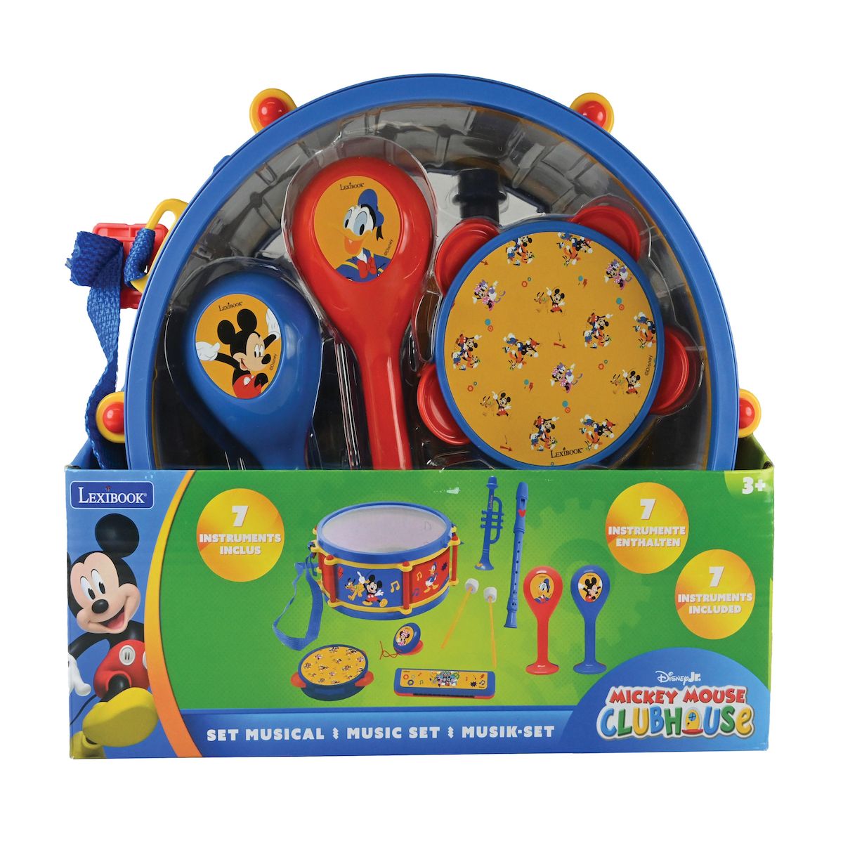 Lexibook Set Musical 7pcs Mickey Mouse