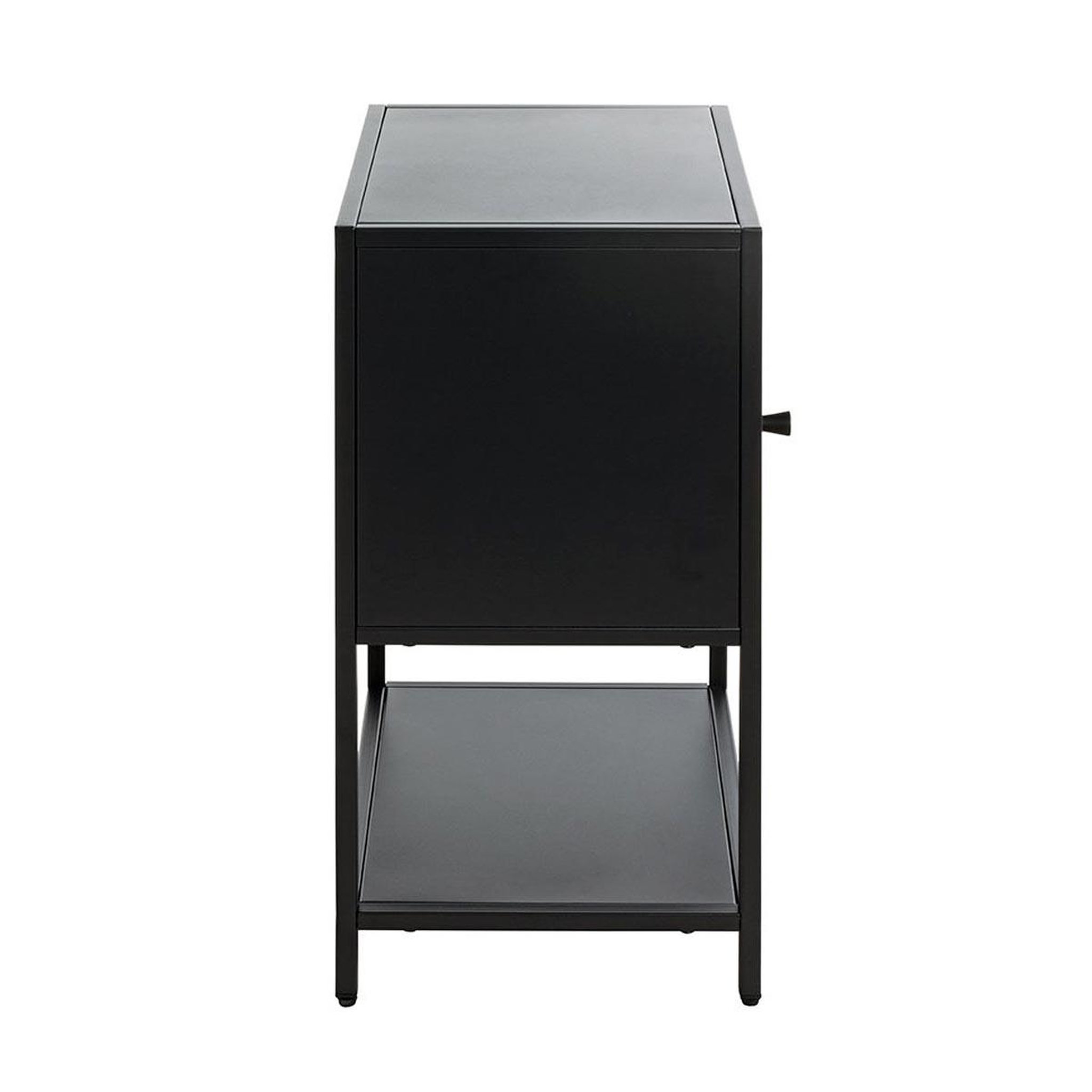 Voir la diapositive 5 : Paris Prix Table de chevet design  boston  60cm noir