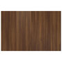 Voir la diapositive 5 : VIDAXL Tete de lit Chene marron 120x1,5x80 cm Bois d'ingenierie
