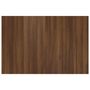 Voir la diapositive 5 : VIDAXL Tete de lit Chene marron 120x1,5x80 cm Bois d'ingenierie