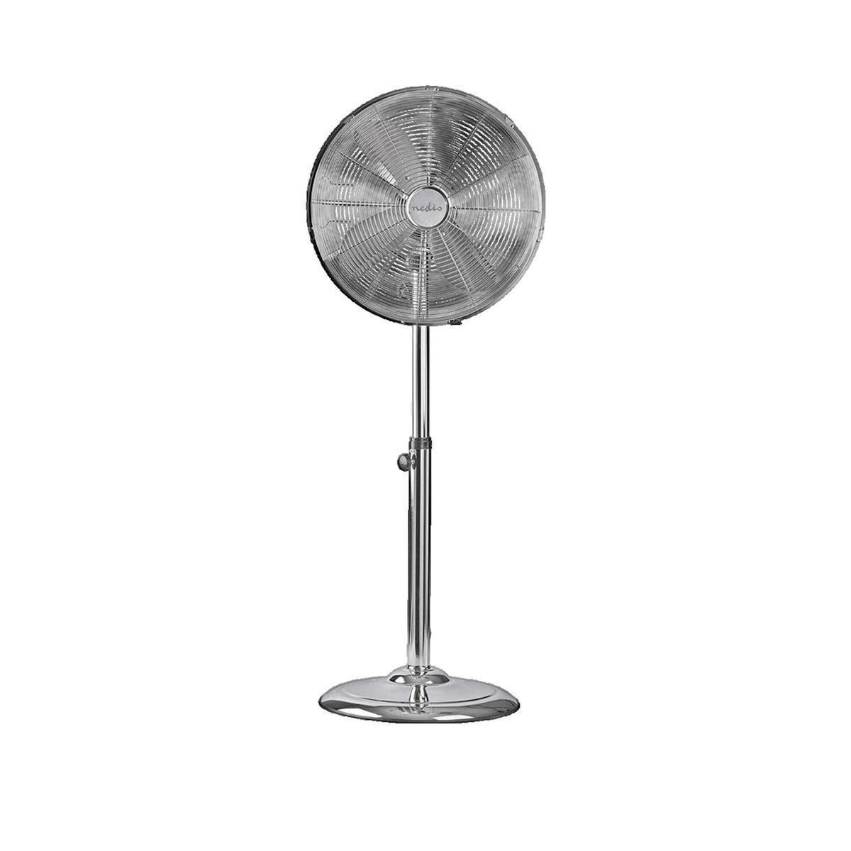NEDIS Ventilateur sur pied Nedis 50W chromé