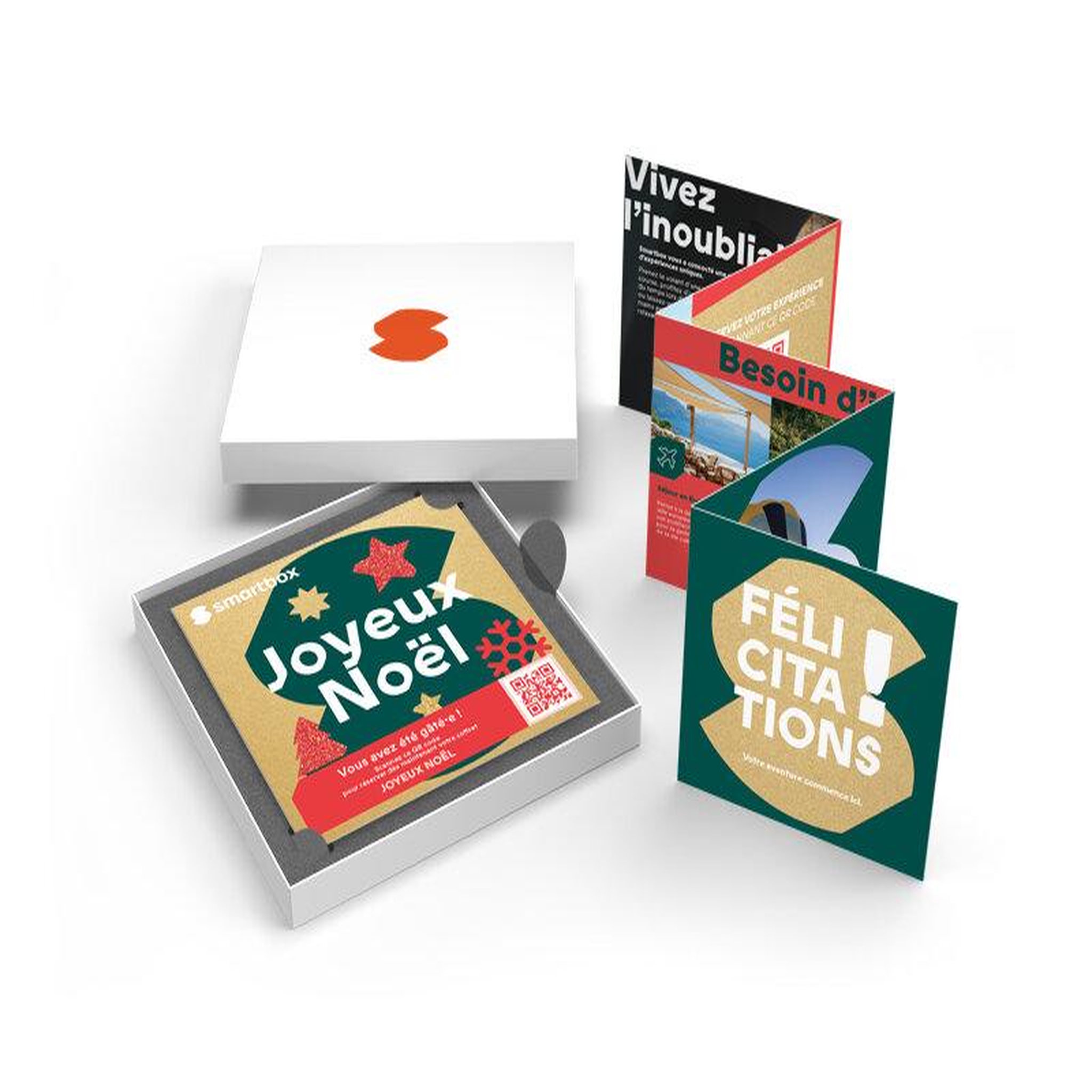 Voir la diapositive 2 : Smartbox Joyeux Noël - Coffret Cadeau Multi-thèmes