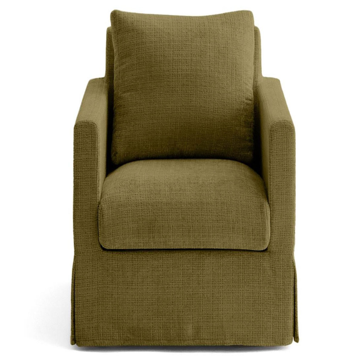 LISA DESIGN Serena - housse en velours texturé pour fauteuil