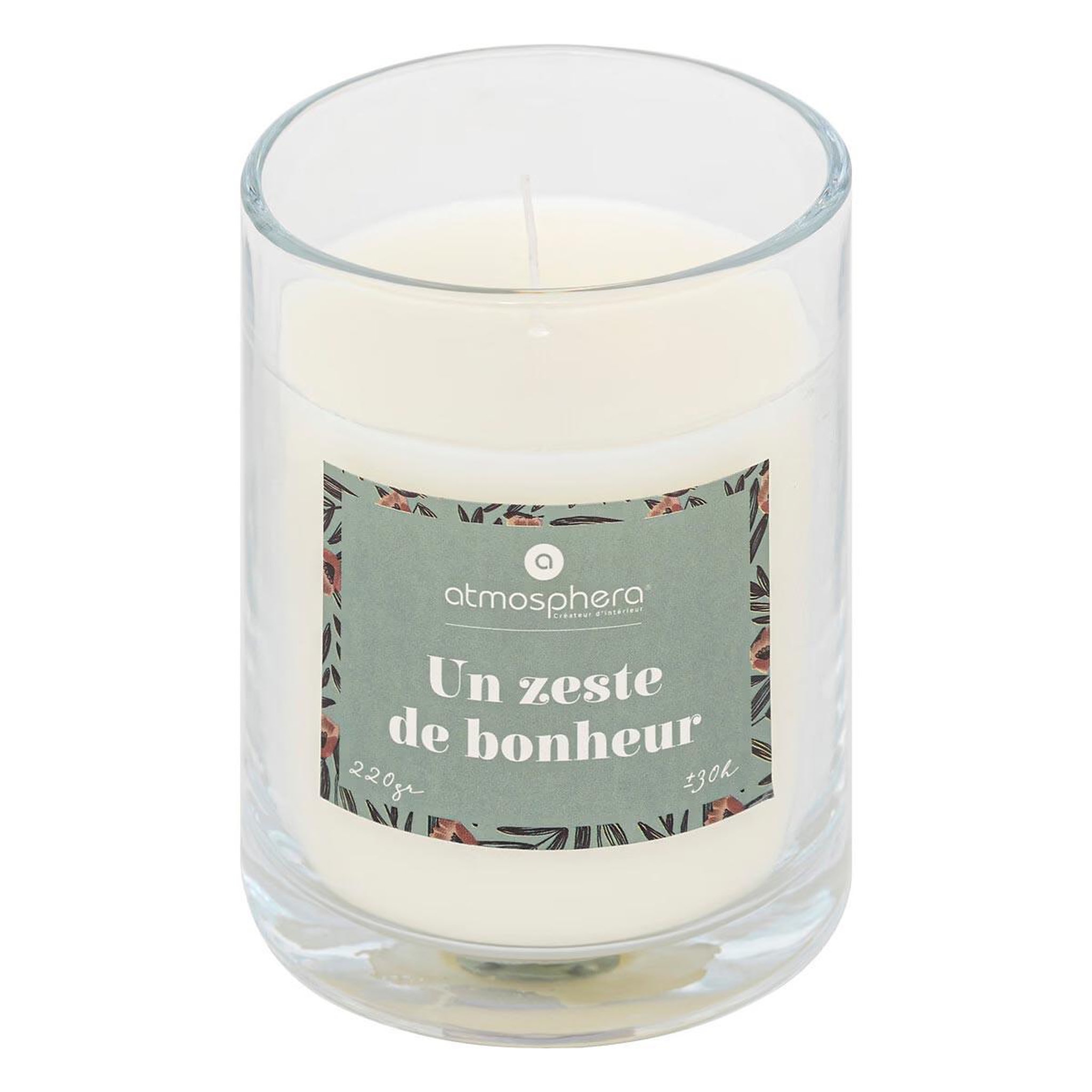 Voir la diapositive 1 : ATMOSPHERA Bougie parfumée avec bijou  mily  220g fruits exotiques