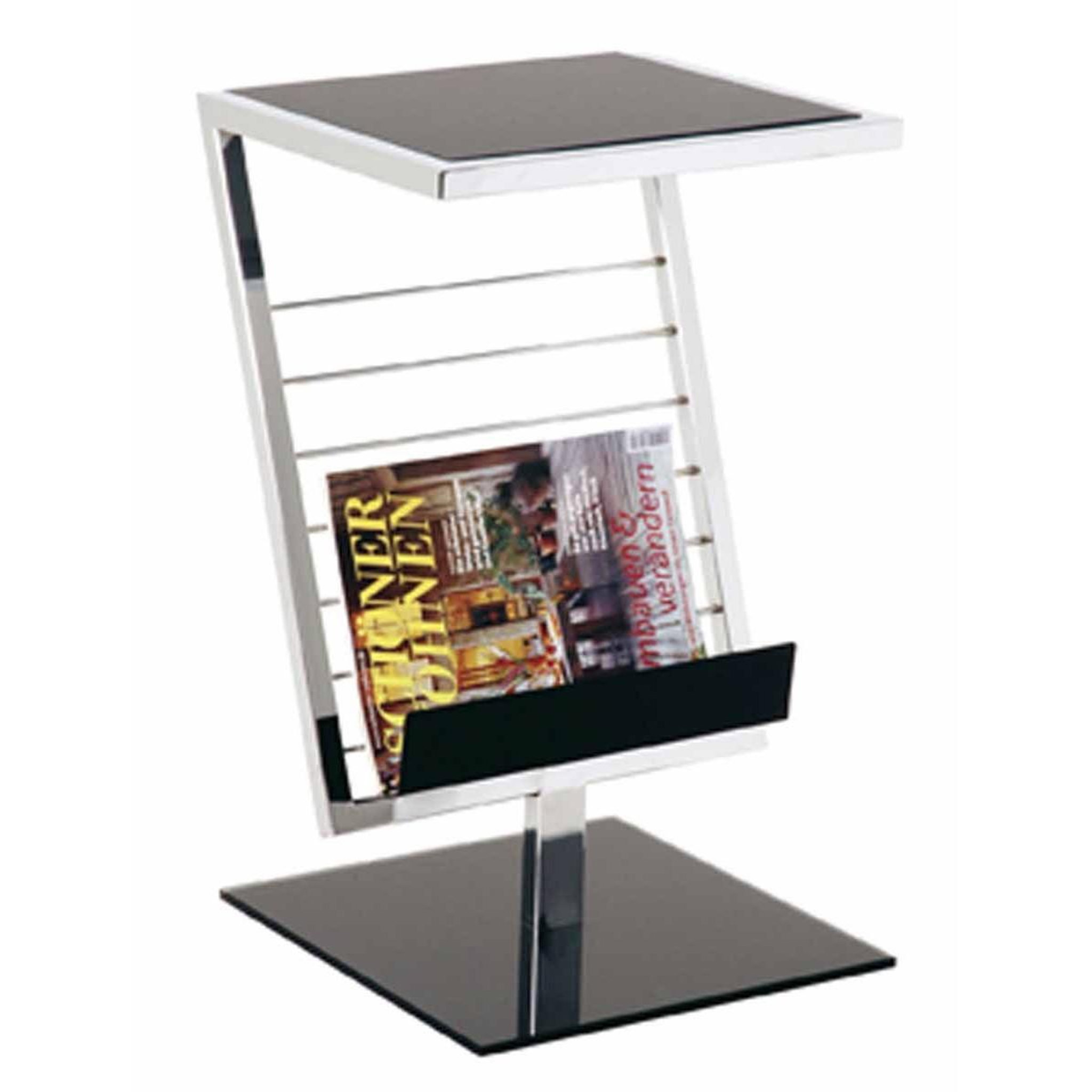 Paris Prix Table d'Appoint Design  Revue  60cm Noir