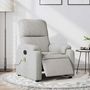 Voir la diapositive 1 : VIDAXL Fauteuil inclinable de massage electrique gris clair