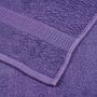 Voir la diapositive 6 : VIDAXL Serviettes de sauna 4 pcs violet 80x200 cm 360 g m² 100% coton