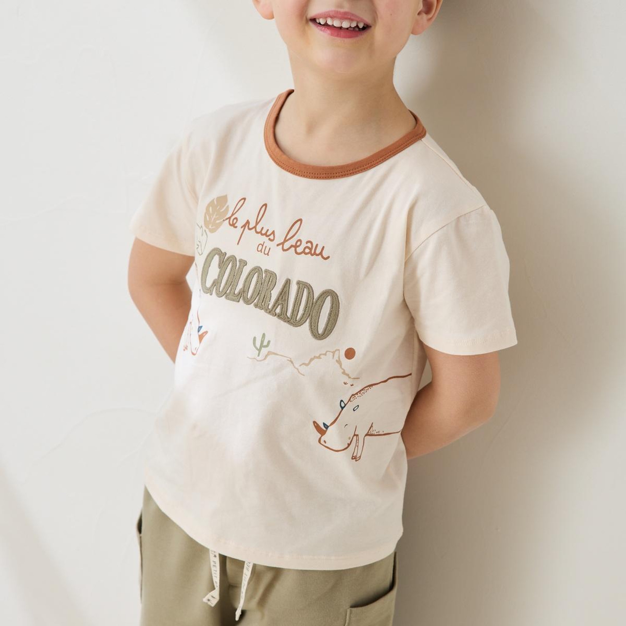 Voir la diapositive 4 : PETIT BEGUIN T-shirt enfant kansas city