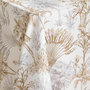 Voir la diapositive 3 : Paris Prix Nappe Antitache Imprimé  Canarie  145x240cm Naturel