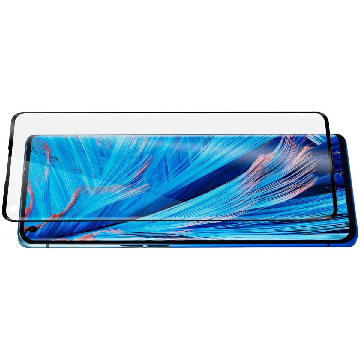 Qdos Protège écran Oppo Find X2 Neo Verre trempé noir