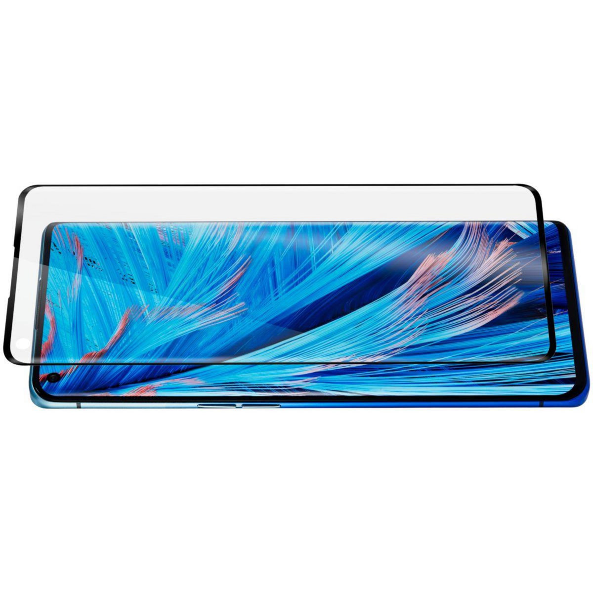 Qdos Protège écran Oppo Find X2 Neo Verre trempé noir