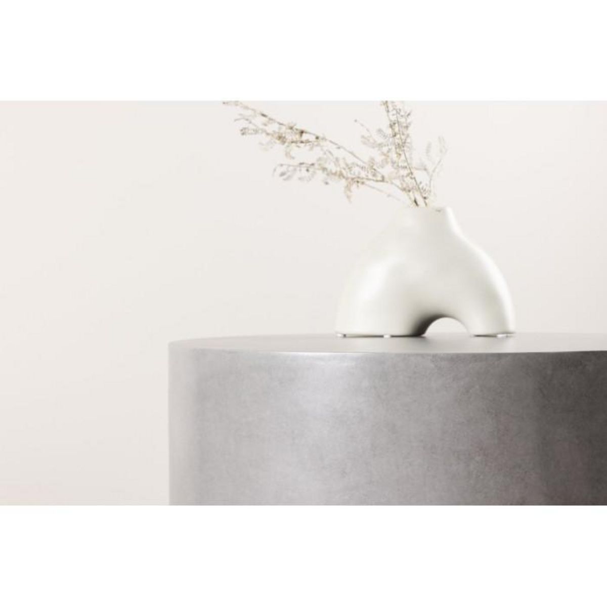 Paris Prix Table d'Appoint de Jardin  Lissabon  60cm Gris