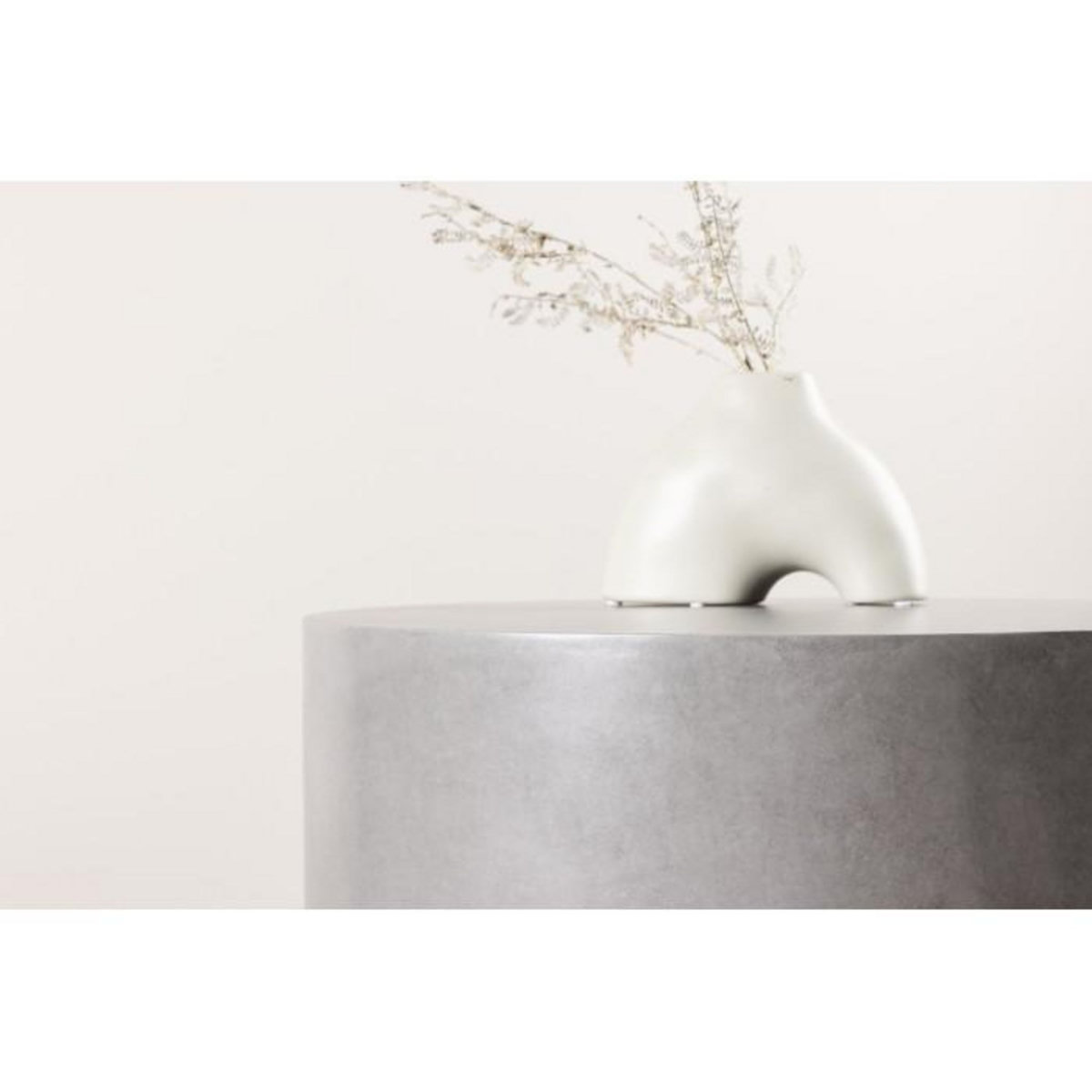 Paris Prix Table d'Appoint de Jardin  Lissabon  60cm Gris