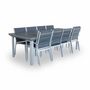 Voir la diapositive 4 : SWEEEK Housse de protection 235x135cm gris foncé - Bâche rectangulaire en polyester enduit PA pour tables de jardin Odenton / Washington