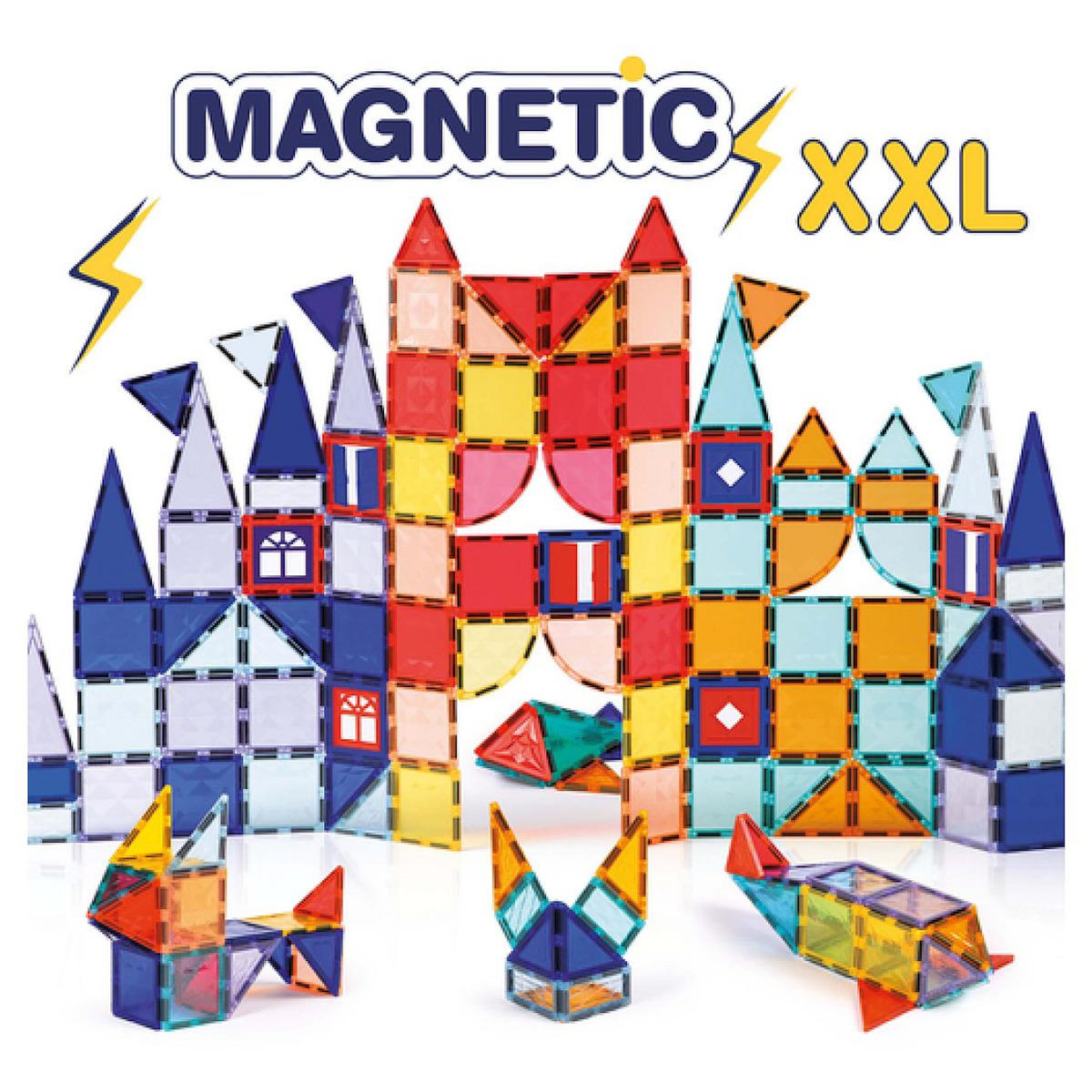 LUDI Boite de Construction Magnetique XXL