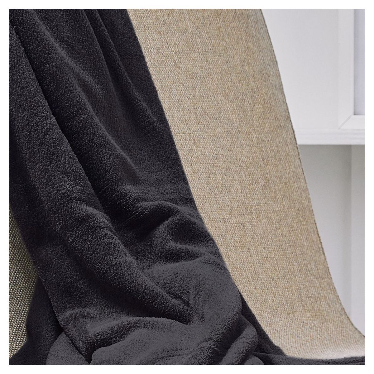 TODAY Plaid Moelleux uni