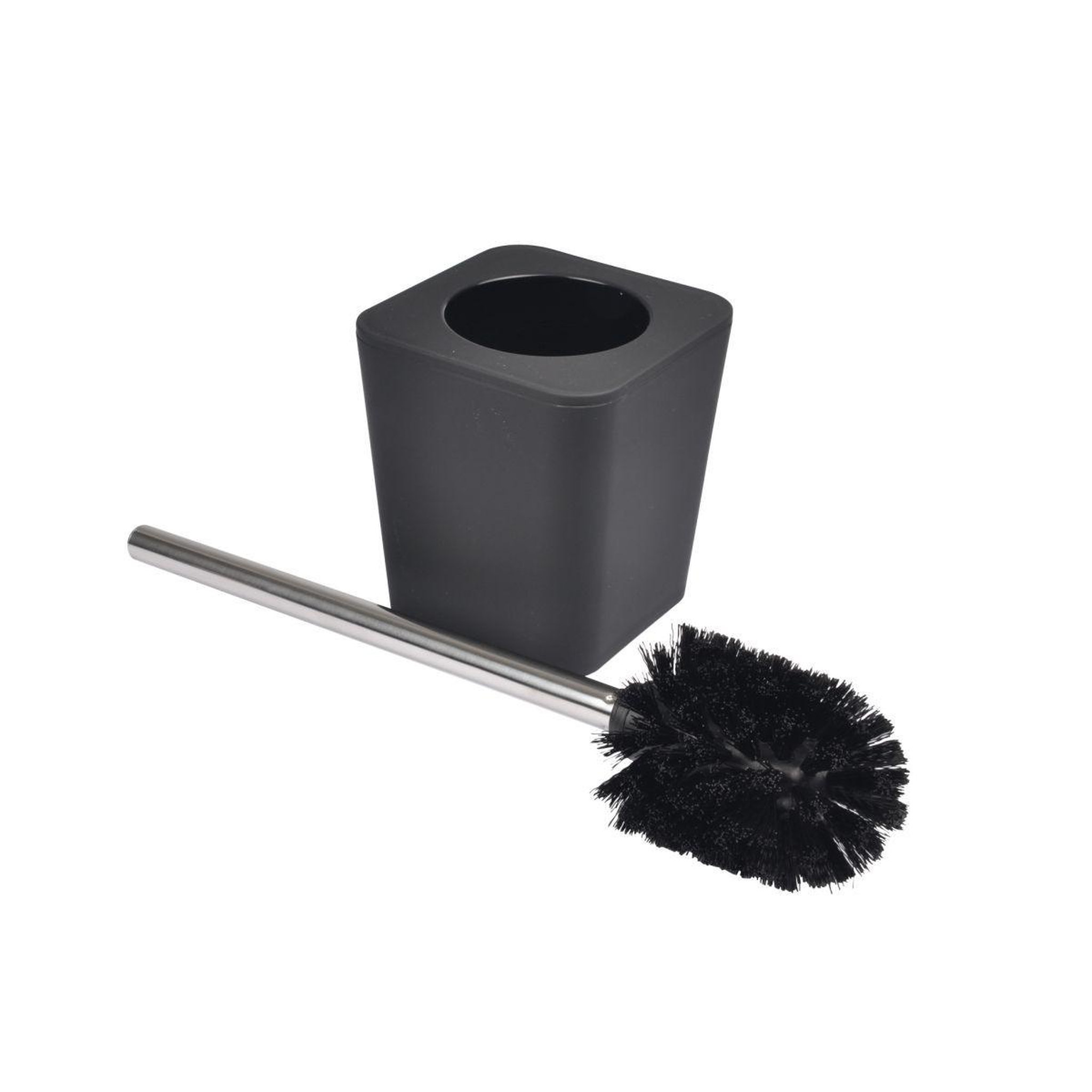 Douceur d'Intérieur Brosse wc soft touch  vitamine  39cm noir