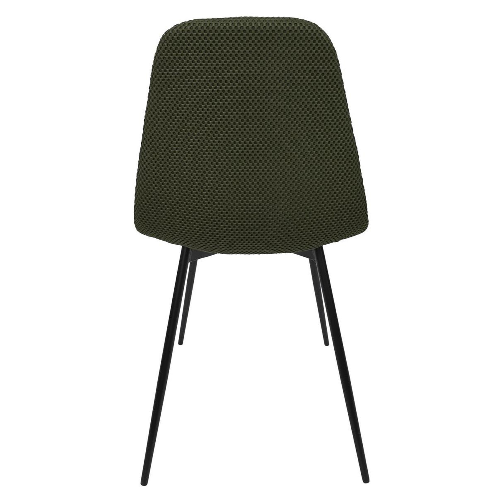 Voir la diapositive 6 : The Home Deco Factory Lot de 4 chaises  atome  86cm kaki