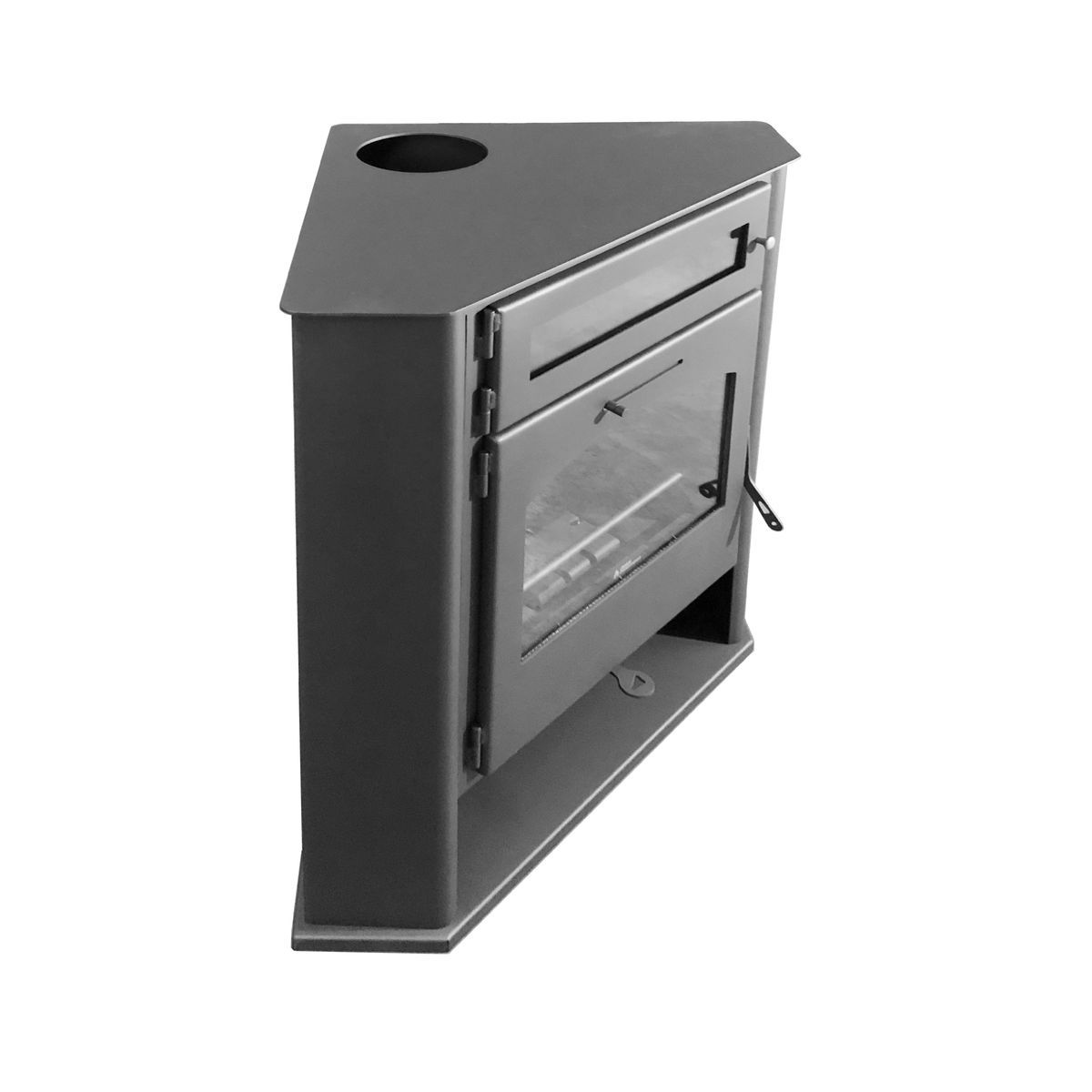 Juan Panadero Poêle à bois d'angle R2 Four Plus - 8Kw