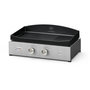 Voir la diapositive 2 : AAAAA Plancha gaz - LE MARQUIER - Pure grill 260 inox - 2 brûleurs