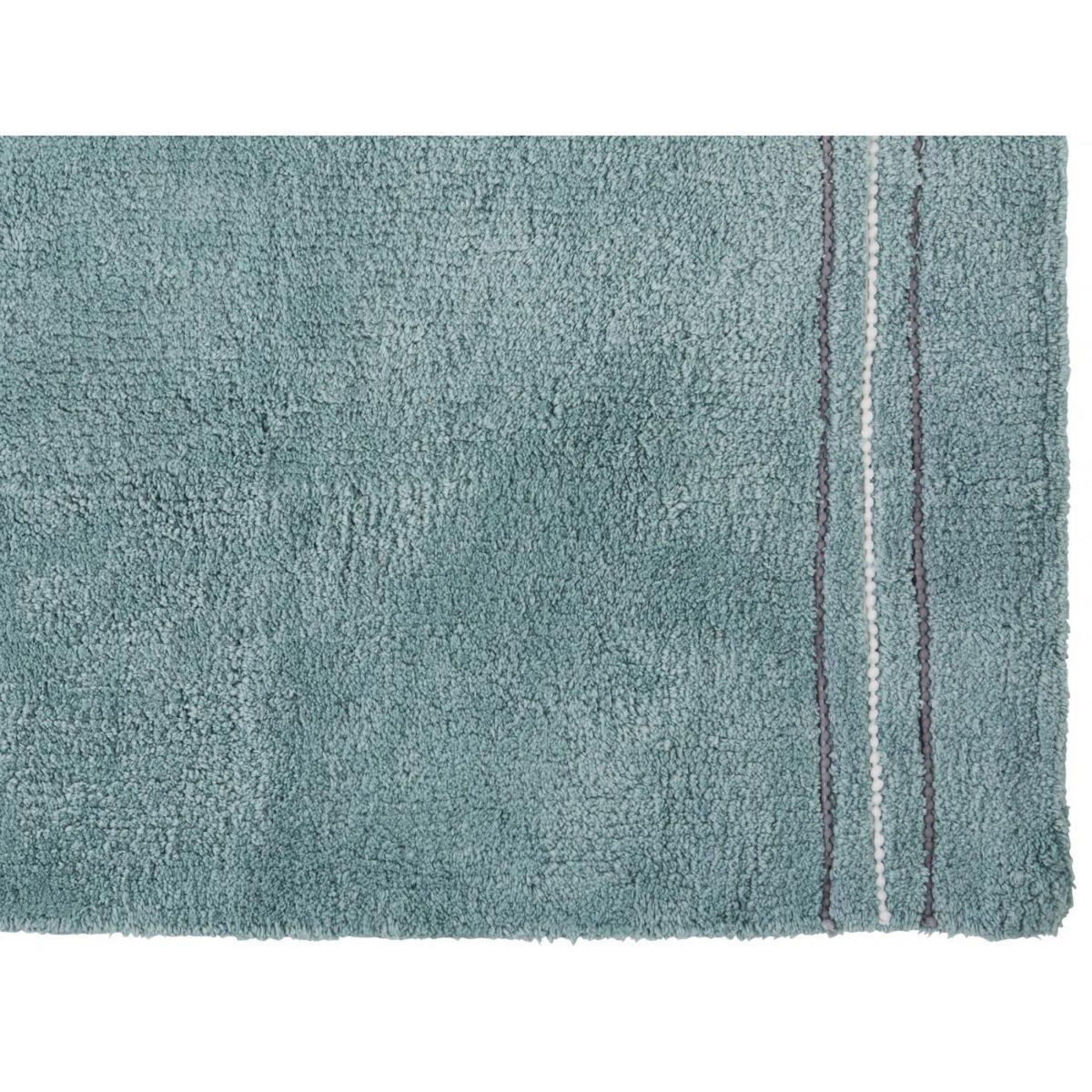 GUY LEVASSEUR Tapis de bain déco en coton 50x80cm