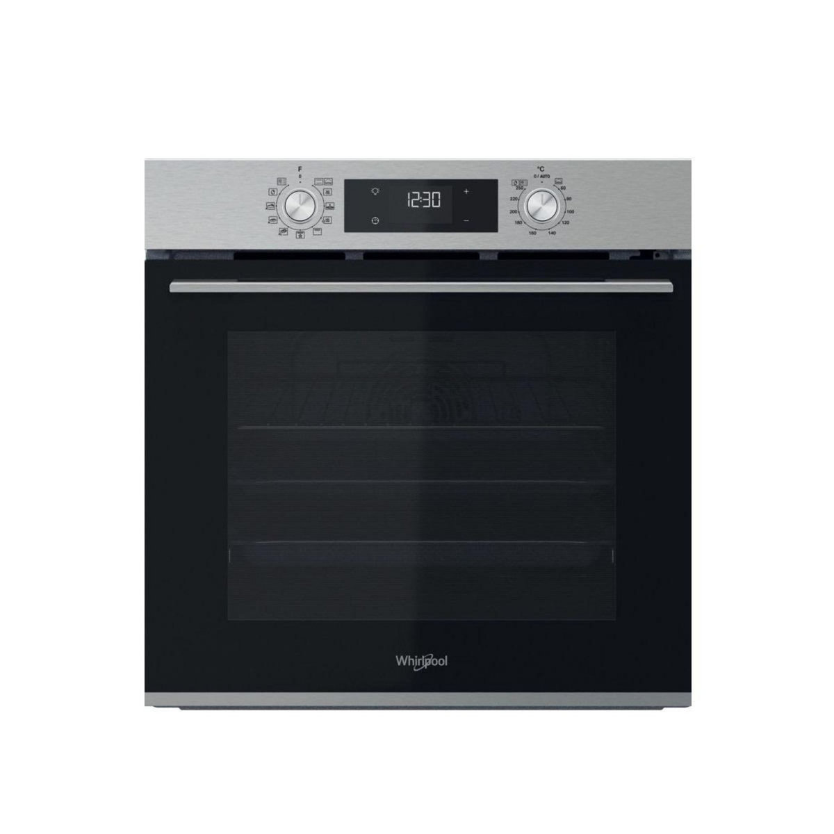 Whirlpool Four intégrable multifonction 71l 60cm pyrolyse et hydrolyse inox - OMK58RUOX