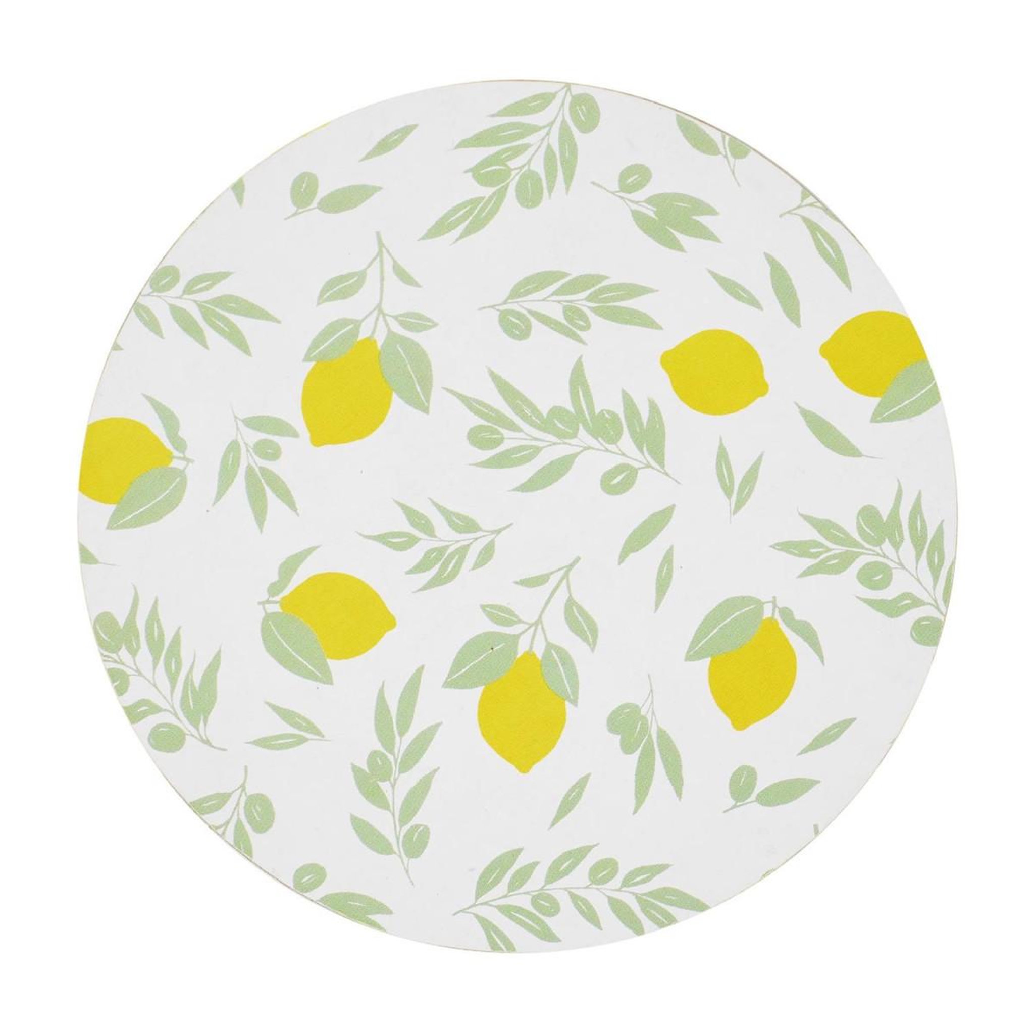 Voir la diapositive 2 : The Home Deco Factory Lot de 4 dessous de verre  bain de soleil  10cm vert & jaune