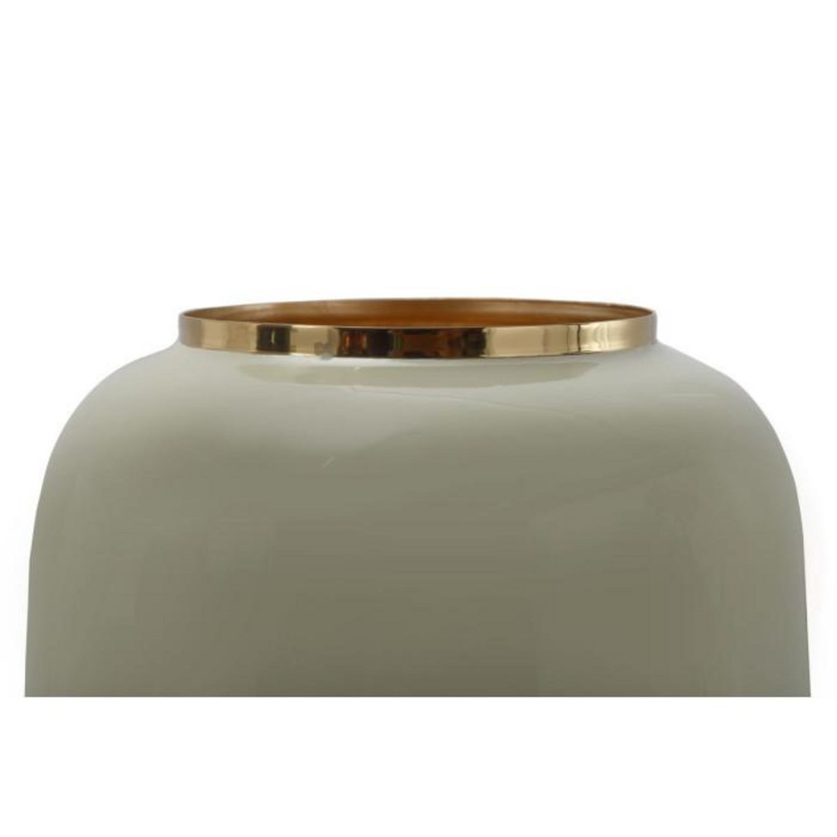 Paris Prix Vase Rond Design  Niklas  20cm Menthe & Or