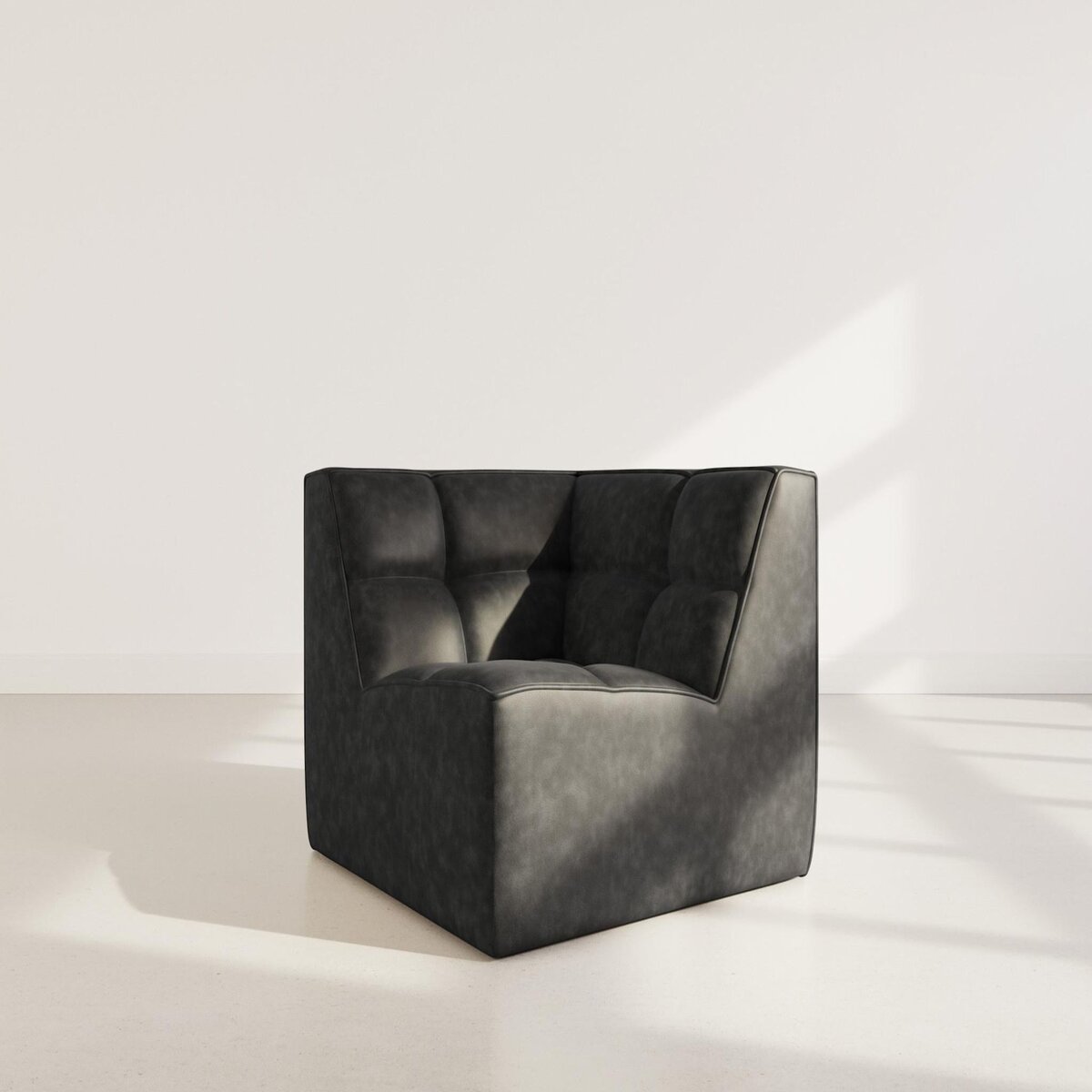 LISA DESIGN Alya - module d'angle en simili