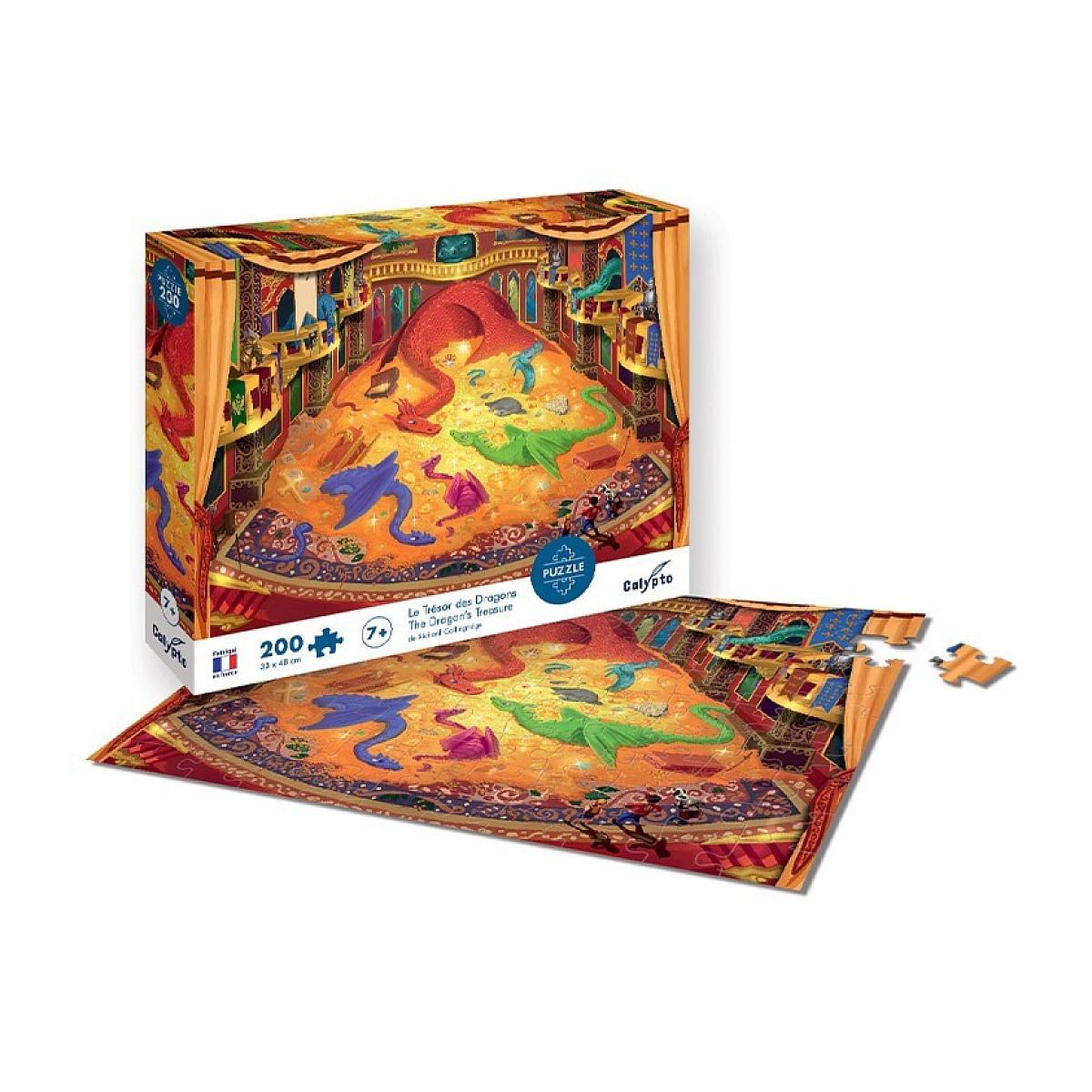 Sentosphere Puzzle 200 pcs Le tresor des dragons 200 pcs