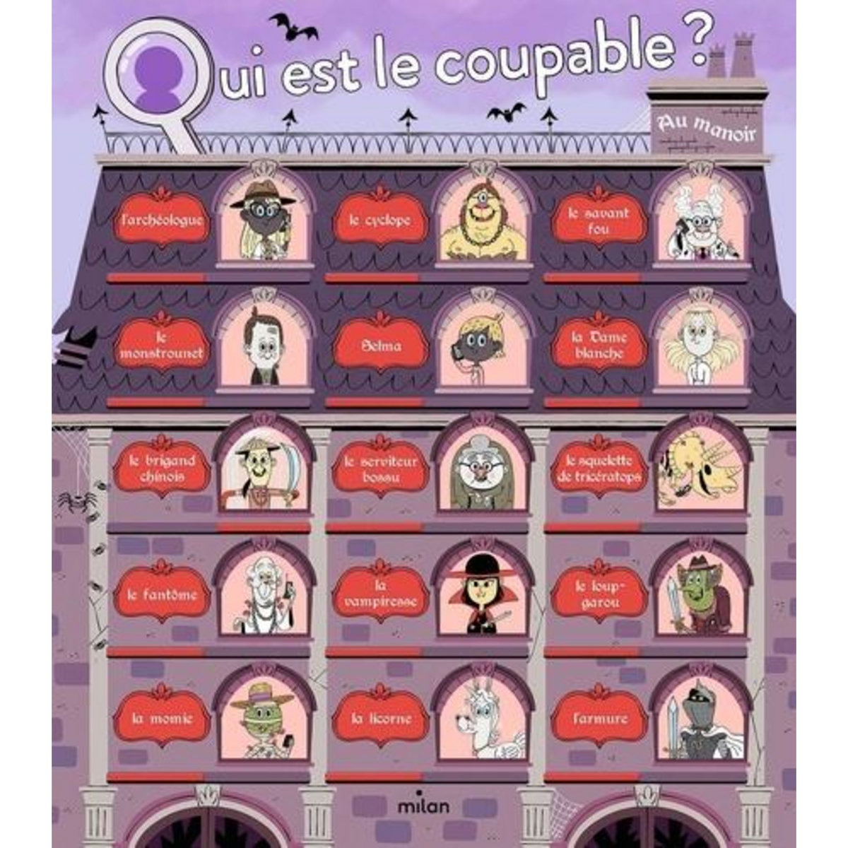 QUI EST LE COUPABLE ? LE MANOIR, Prévot Pascal