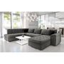 Voir la diapositive 2 : BEST MOBILIER Chuck - canapé panoramique xxl - convertible avec coffre - 7 places - gauche
