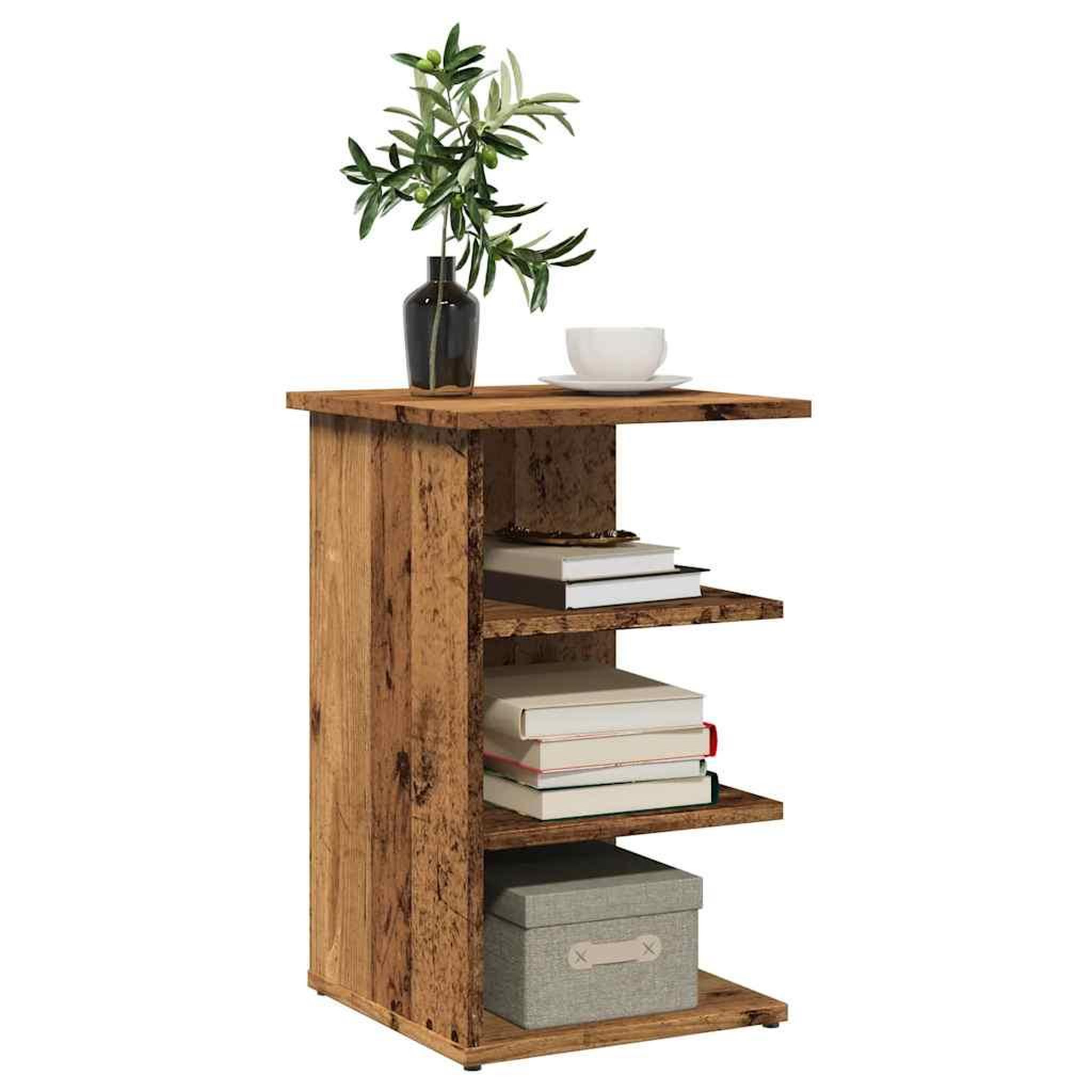VIDAXL Buffet vieux bois 35x35x55 cm bois d'ingenierie