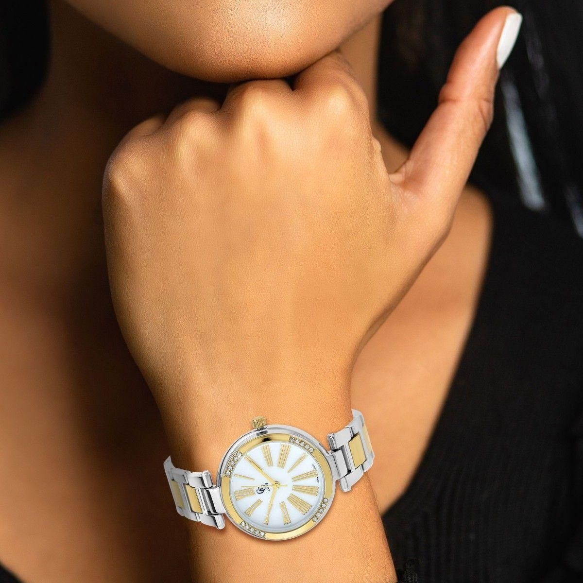 SC BOHEME Montre Shany élégante ornée de Cristaux scintillants par SC Bohème