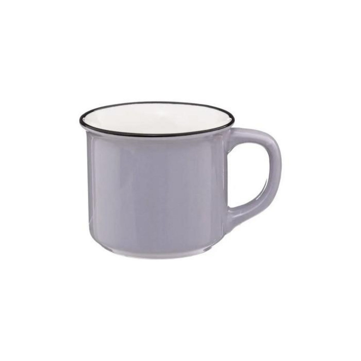SECRET DE GOURMET Lot de 4 Mugs sur Rack  Happy Pop  14cl Multicolore