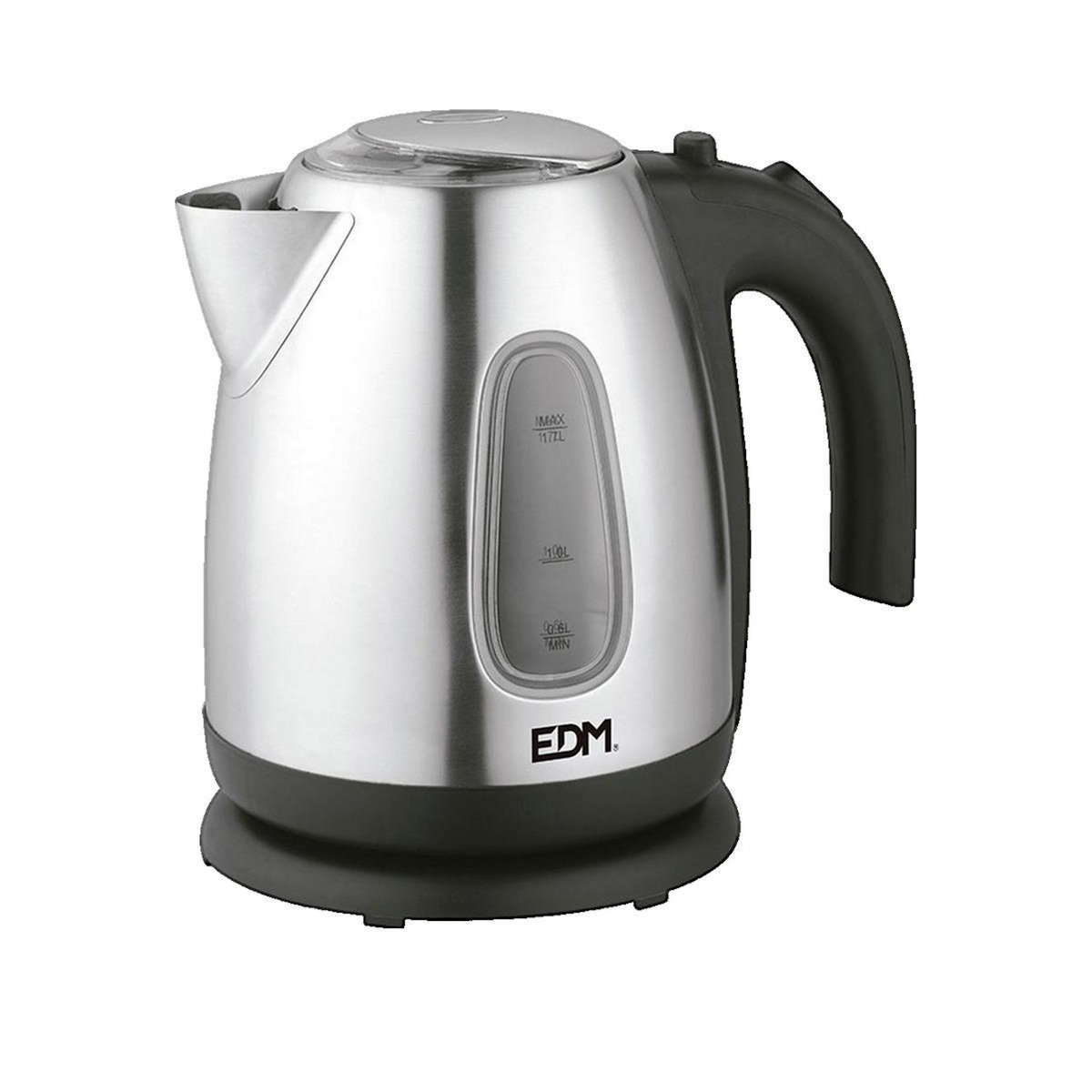 EDM Bouilloire électrique edm modèle 8425998076561 acier inoxydable chromé 1,7 L 2200W