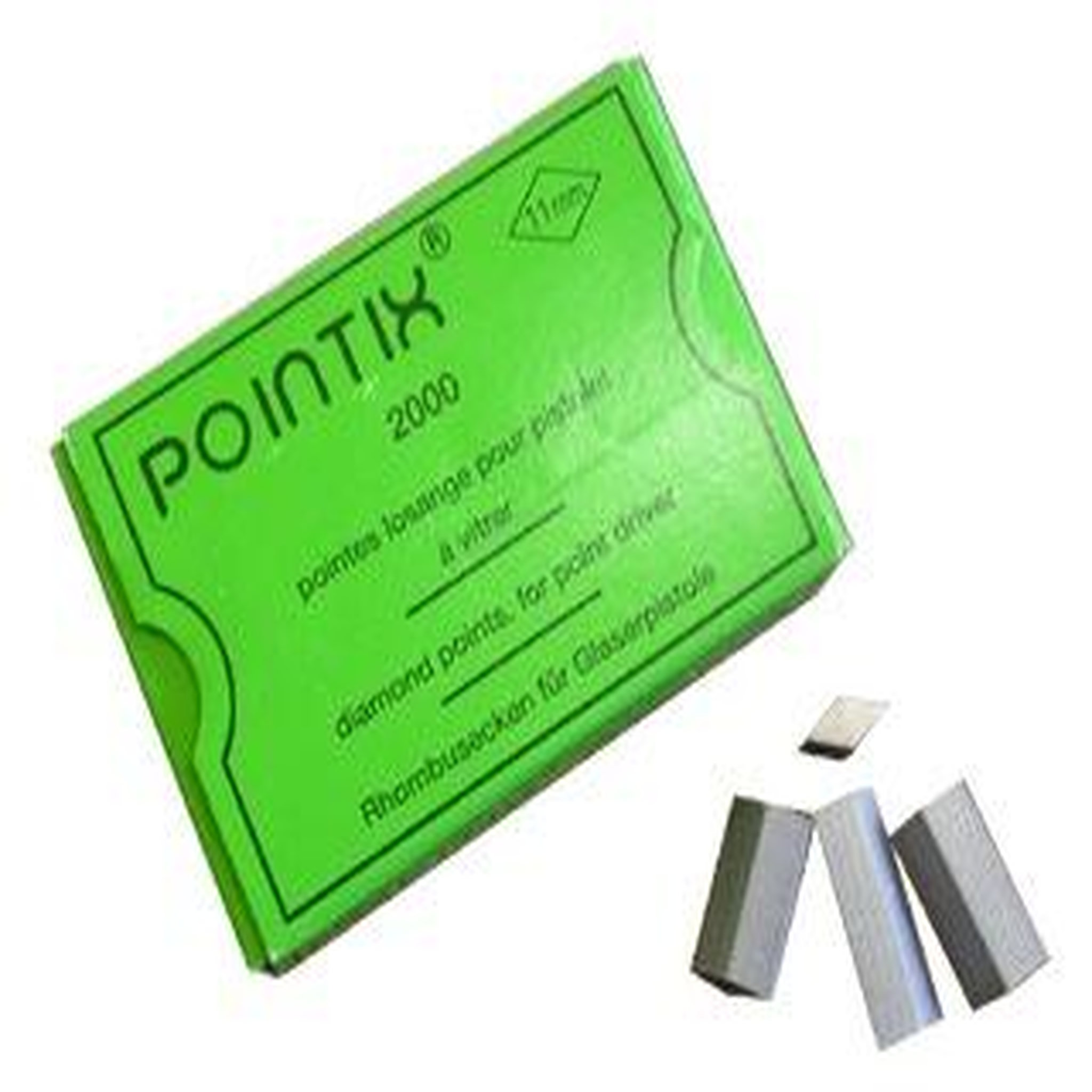 TECHMAN 2000 pointes losanges pour pistolet à vitrer